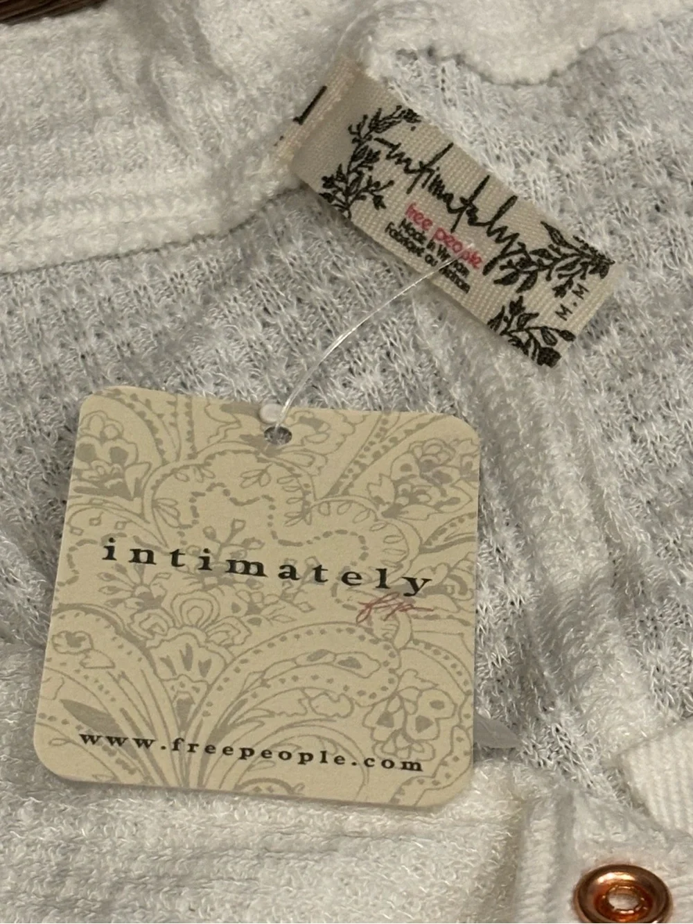 Free People Going Places Cardigan, Ivory - Medium